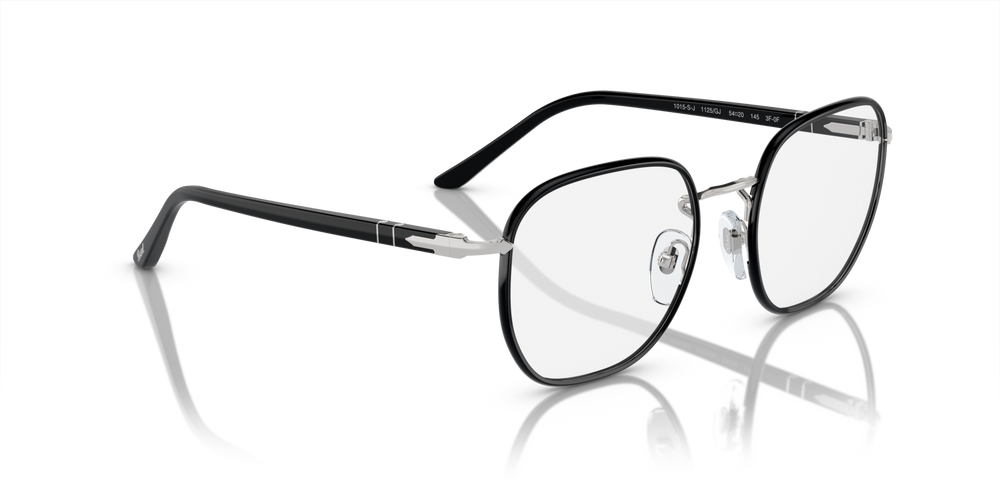 Persol PO1015SJ - Transitions® con Montatura Argento/Nero e Lenti Verde - Immagine 3