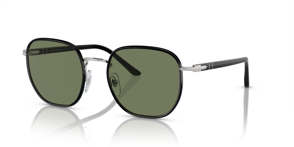 Persol PO1015SJ - Transitions® mit Silber/Schwarz Gestell und Grün Gläsern - Bild 7