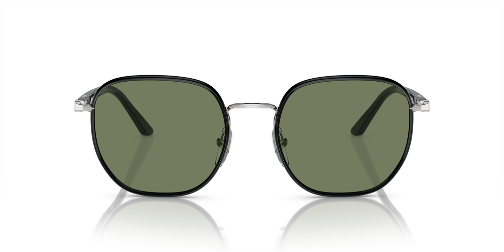 Persol PO1015SJ - Transitions® mit Silber/Schwarz Gestell und Grün Gläsern - Bild 8