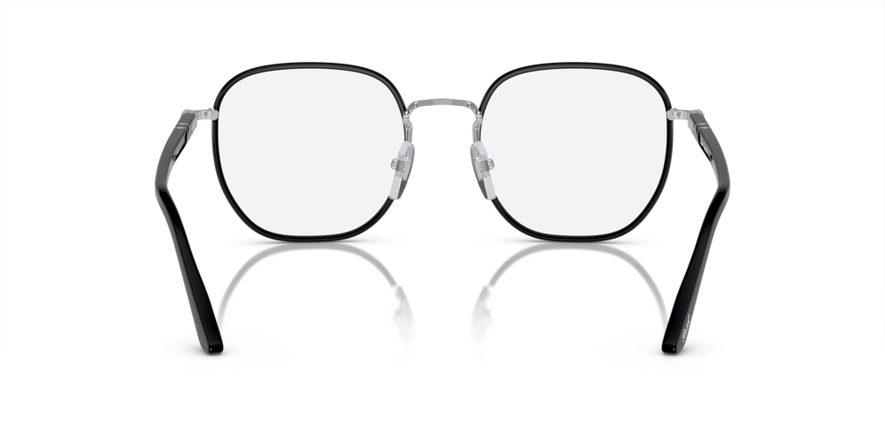 Persol PO1015SJ - Transitions® con Montatura Argento/Nero e Lenti Verde - Immagine 5