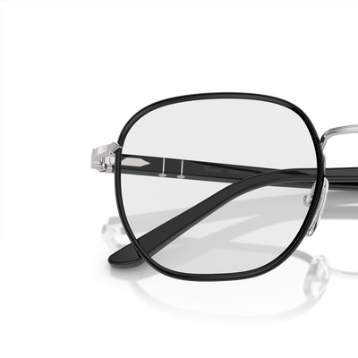 Persol PO1015SJ - Transitions® mit Silber/Schwarz Gestell und Grün Gläsern – Variantenbild