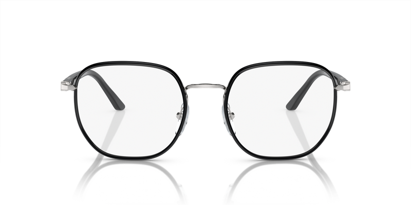 Visitar PO1015SJ - Transitions® con Montura Plata-Negro y Lentes Verde