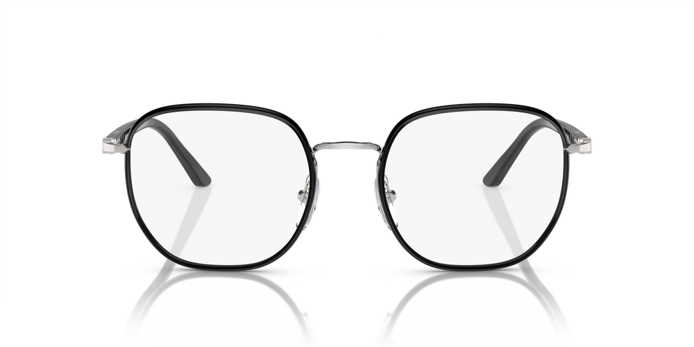 Persol PO1015SJ - Transitions® con Montatura Argento/Nero e Lenti Verde - Immagine 2