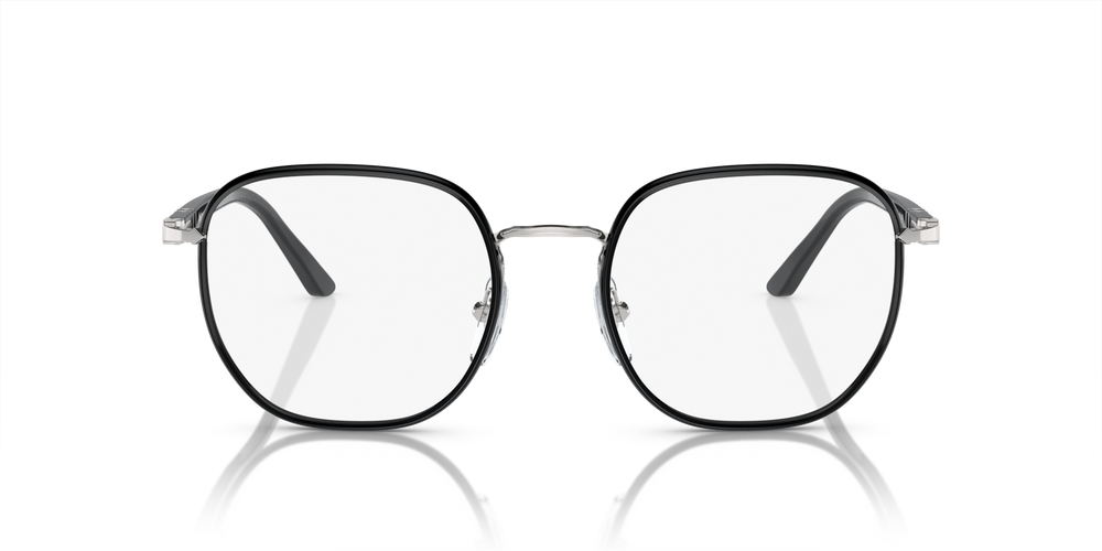 Persol PO1015SJ - Transitions® con Montatura Argento/Nero e Lenti Verde - Immagine 2