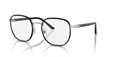 Persol PO1015SJ - Transitions® con Montatura Argento/Nero e Lenti Verde - Immagine 1