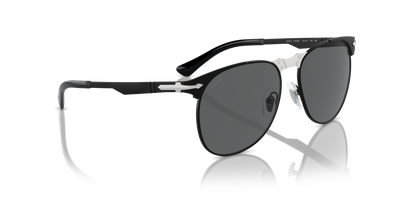 Persol 649 Iron con Montura Negro y Lentes Gris - Imagen 3