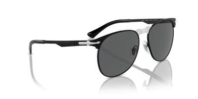 Persol 649 Iron with Black Frame and Grey Lenses - Image 3