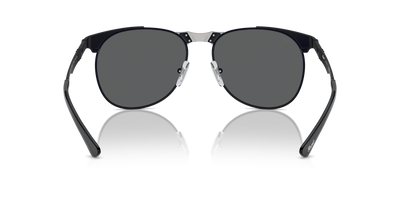 Persol 649 Iron with Black Frame and Grey Lenses - Image 5