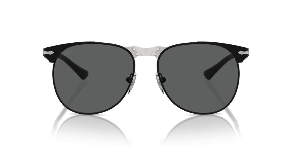 Persol 649 Iron with Black Frame and Grey Lenses - Image 2