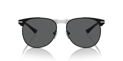 Persol 649 Iron with Black Frame and Grey Lenses - Image 2