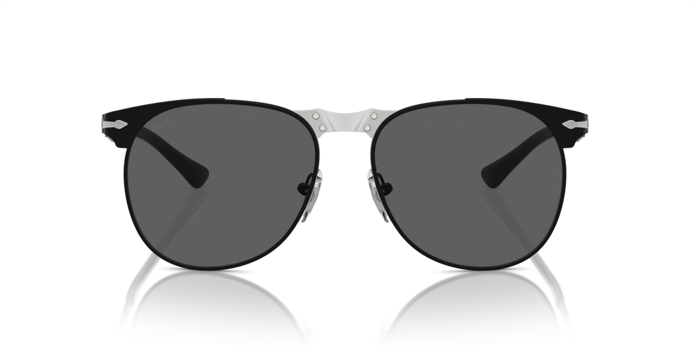 Persol 649 Iron with Black Frame and Grey Lenses - Image 2