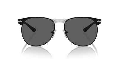 Persol 649 Iron with Black Frame and Grey Lenses - Image 2