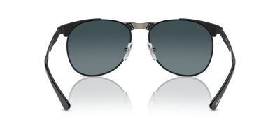 Persol 649 Iron con Montura Negro y Lentes Azul - Imagen 5