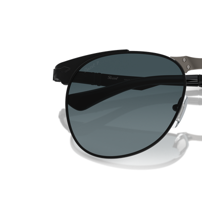 Persol 649 Iron with Black Frame and Blue Lenses – Variant Image