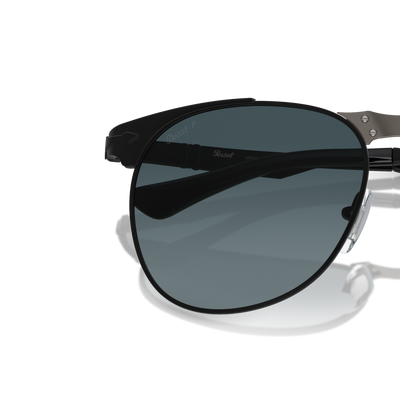Persol 649 Iron con Montura Negro y Lentes Azul – Imagen de variante