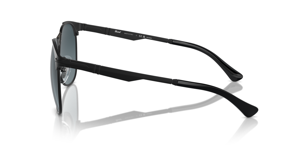 Persol 649 Iron with Black Frame and Blue Lenses | Persol® US