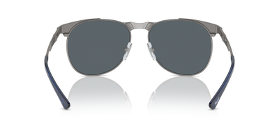 Persol 649 Iron mit Gunmetal Gestell und Blau Gläsern - Bild 5