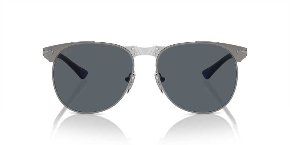 Persol 649 Iron con Montatura Gunmetal e Lenti Blu - Immagine 2