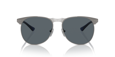 Persol 649 Iron con Montatura Gunmetal e Lenti Blu - Immagine 2