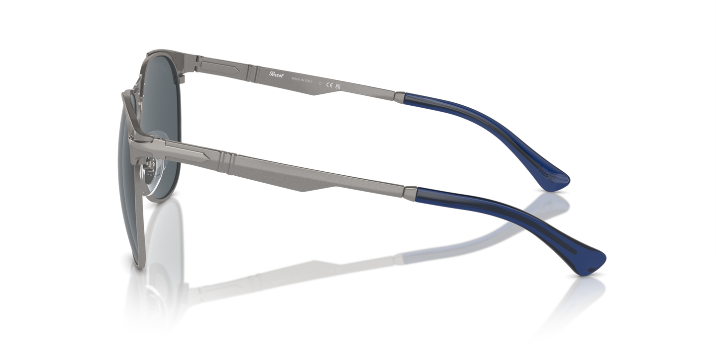 Persol 649 Iron con Montatura Gunmetal e Lenti Blu - Immagine 1