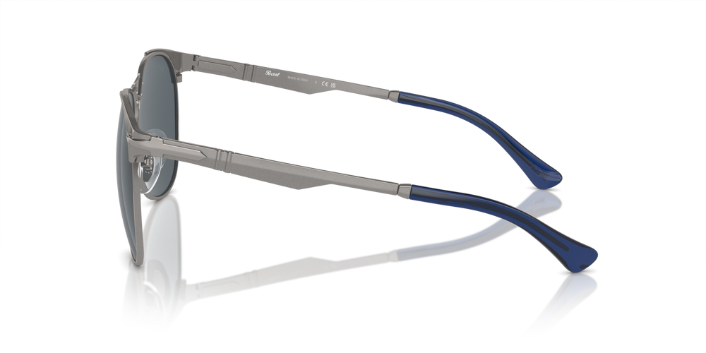 Persol 649 Iron con Montatura Gunmetal e Lenti Blu - Immagine 4