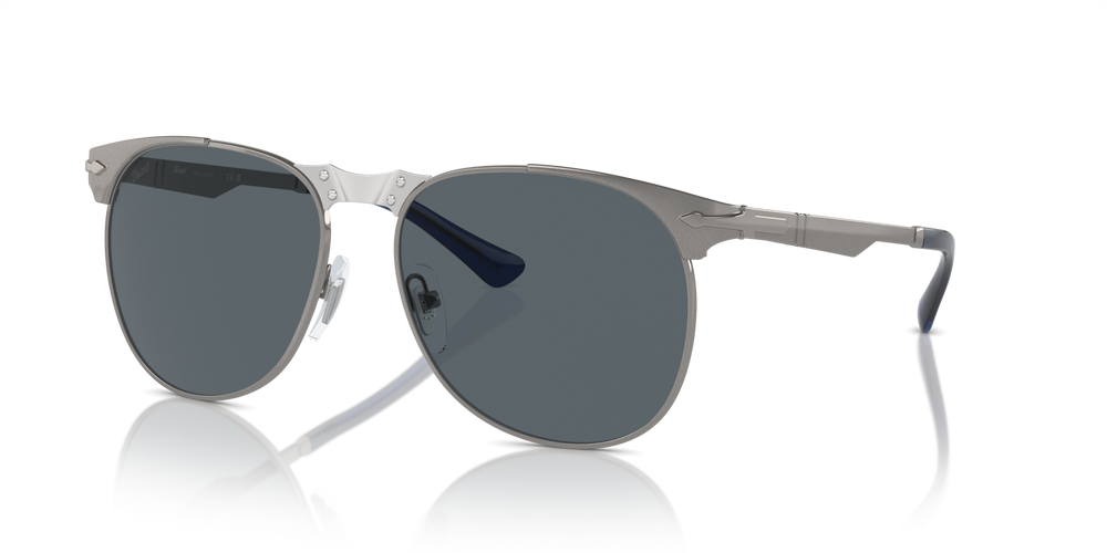 Persol 649 Iron con Montatura Gunmetal e Lenti Blu - Immagine 1