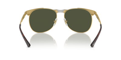 Persol 649 Iron mit Gold Gestell und Grün Gläsern - Bild 5