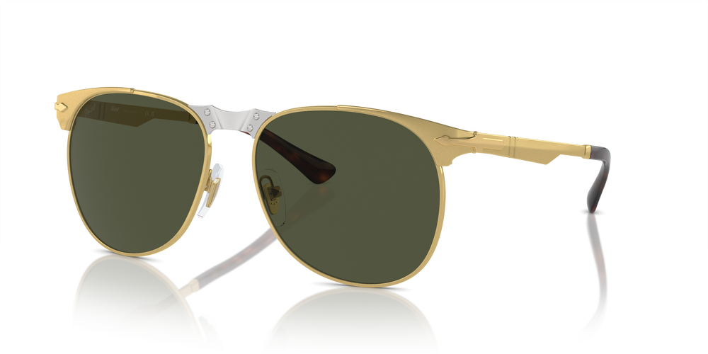 Persol サングラス 649 Persol 649 - Photochromic with Havana Frame and Transparent Lenses