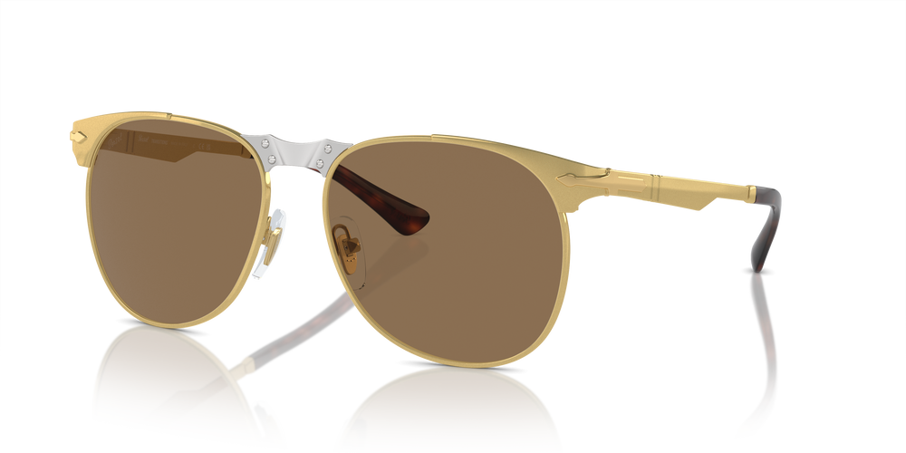 Persol 649 IRON – Transitions avec Monture Or et Verres Brun - Image 7