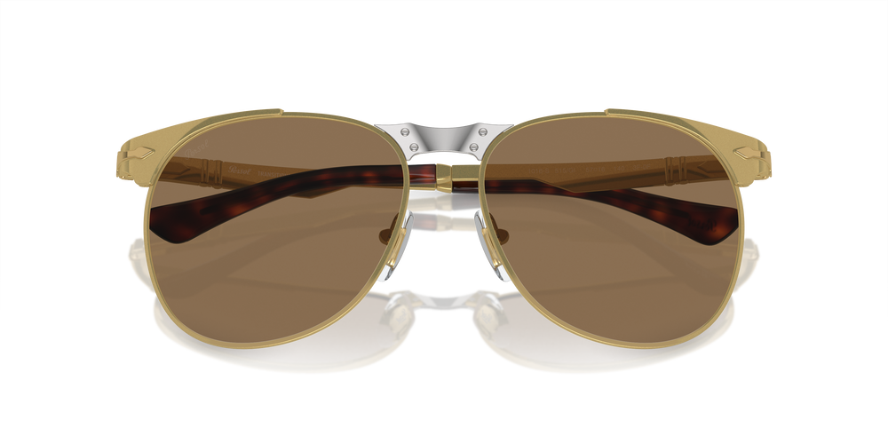 Persol 649 IRON – Transitions avec Monture Or et Verres Brun - Image 6