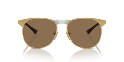Persol 649 IRON – Transitions con Montura Oro y Lentes Marrón - Imagen 8