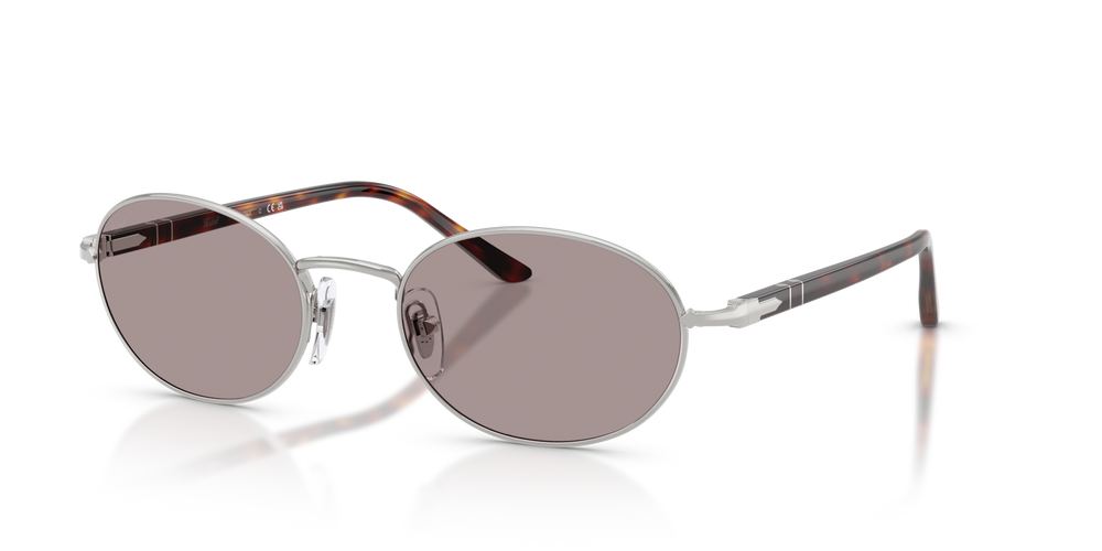 Persol Ida with Silver Frame and Violet Lenses - Image 1