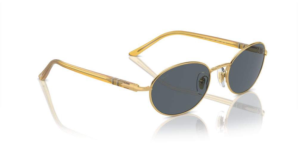Persol Ida with Gold Frame and Blue Lenses - Image 3