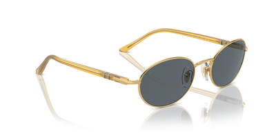 Persol Ida with Gold Frame and Blue Lenses - Image 3