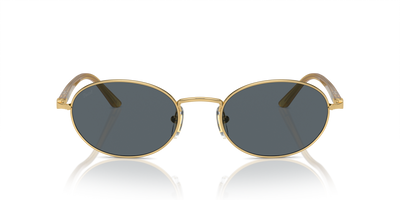 Persol Ida with Gold Frame and Blue Lenses - Image 2