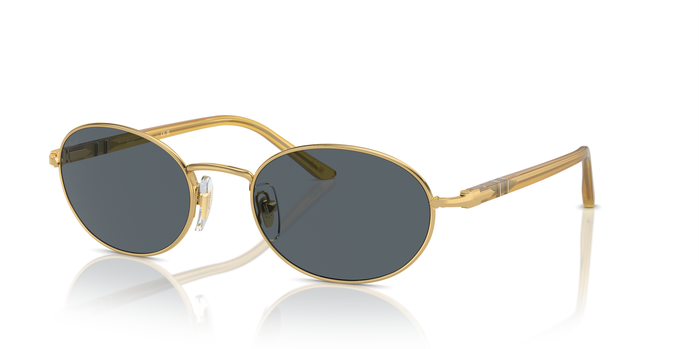Persol Ida con Montatura Oro e Lenti Blu - Immagine 1