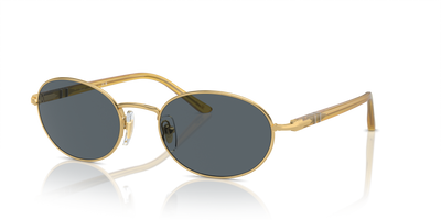 Persol Ida with Gold Frame and Blue Lenses - Image 1