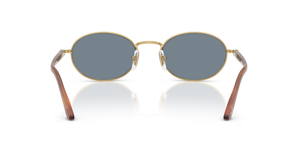 Persol Ida mit Gold Gestell und Blau Gläsern - Bild 5