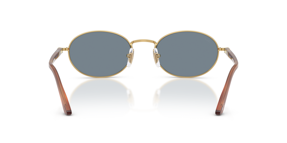 Persol Ida mit Gold Gestell und Blau Gläsern - Bild 5