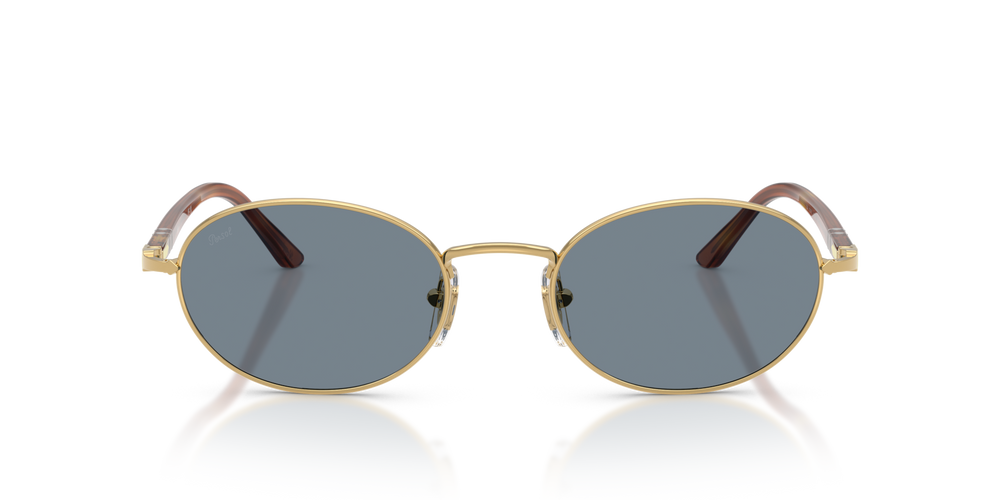 Persol Ida mit Gold Gestell und Blau Gläsern - Bild 2