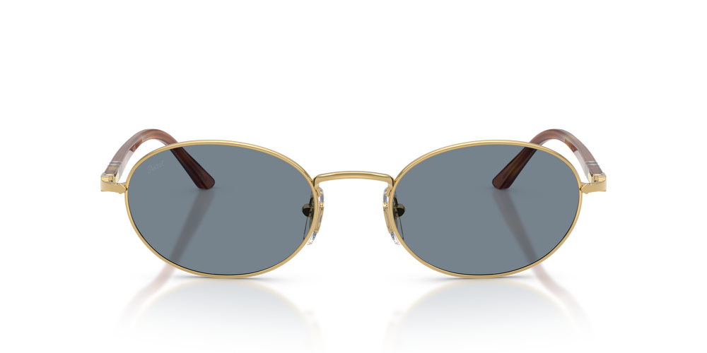 Persol Ida mit Gold Gestell und Blau Gläsern - Bild 2