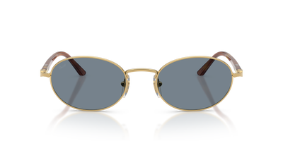 Persol Ida mit Gold Gestell und Blau Gläsern - Bild 2