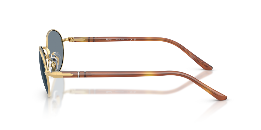 Persol Ida mit Gold Gestell und Blau Gläsern - Bild 4