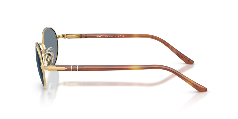 Persol Ida mit Gold Gestell und Blau Gläsern - Bild 4