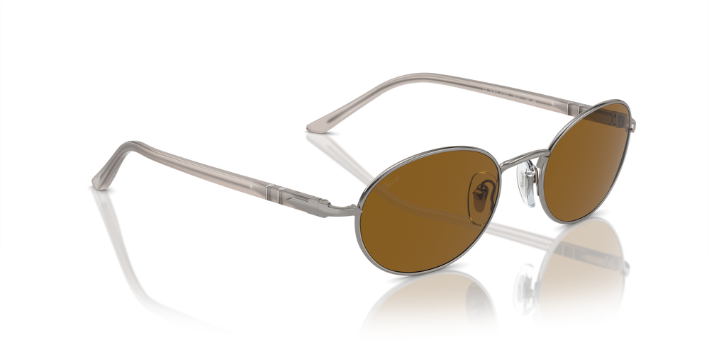 Persol Ida con Montatura Gunmetal e Lenti Marrone - Immagine 3