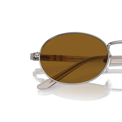 Persol Ida avec Monture Gunmetal et Verres Brun – Image variante