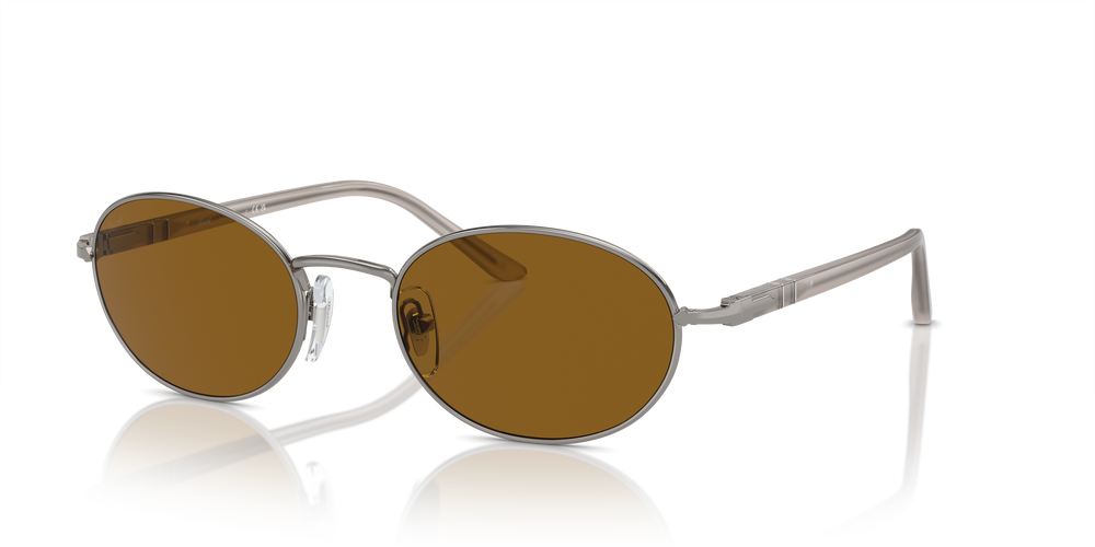Persol Ida con Montatura Gunmetal e Lenti Marrone - Immagine 1