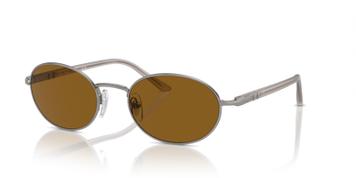 Persol Ida con Montatura Gunmetal e Lenti Marrone - Immagine 1