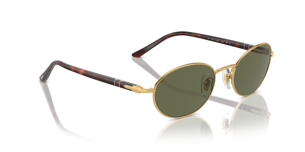 Persol Ida with Gold Frame and Green Lenses - Image 3