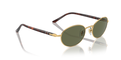 Persol Ida with Gold Frame and Green Lenses - Image 3